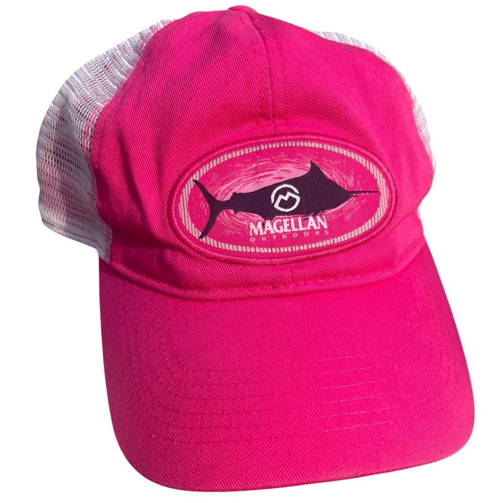 Magellan Outdoors Trucker Hat Women OSFM Marlin Mesh Snapback LIKE NEW